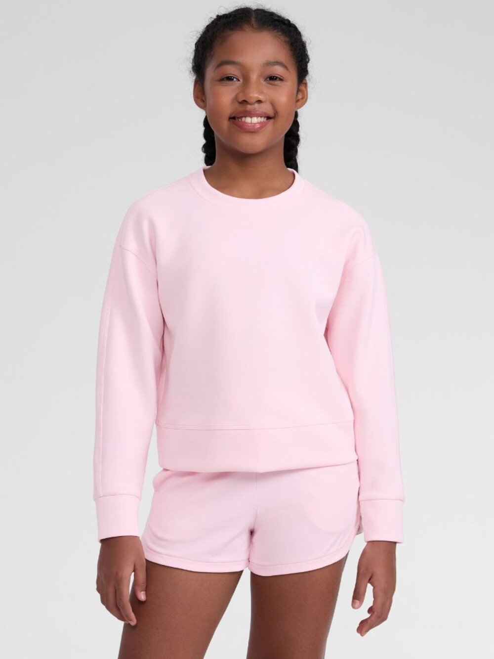 SoftAura Pullover Workout Sweatshirt